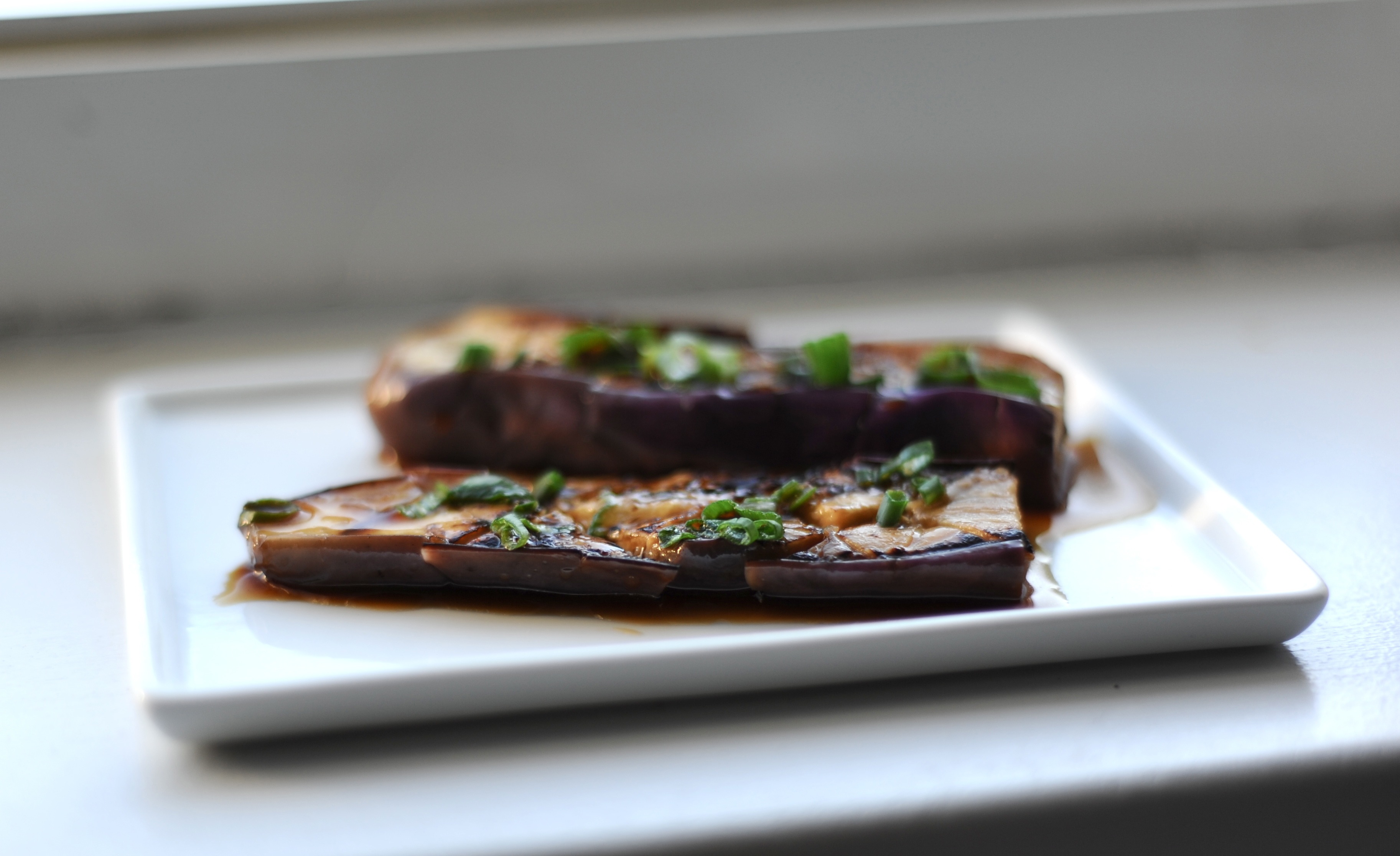 Asian Marinated Eggplant Dining and Cooking