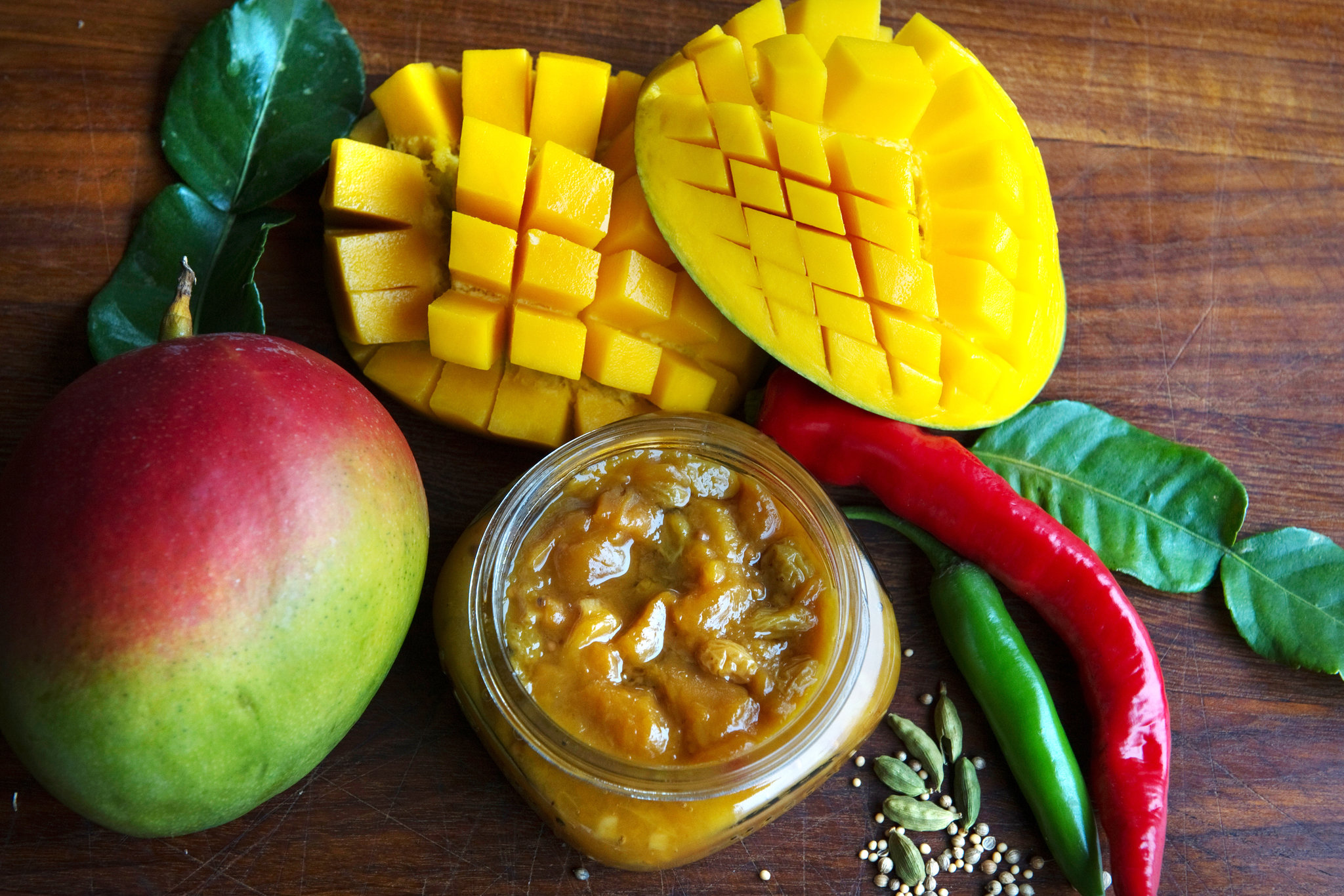 Spiced Mango Chutney With Chiles - Dining and Cooking