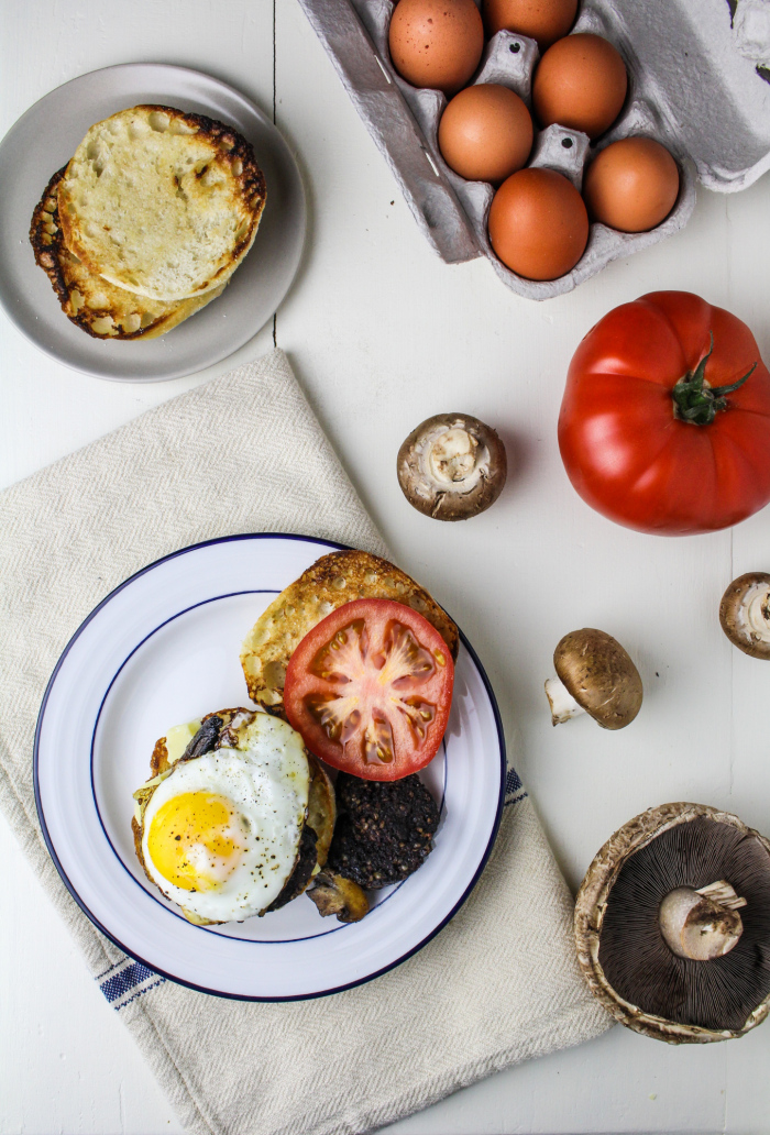 Full English Breakfast Sandwich with CBC English Muffins