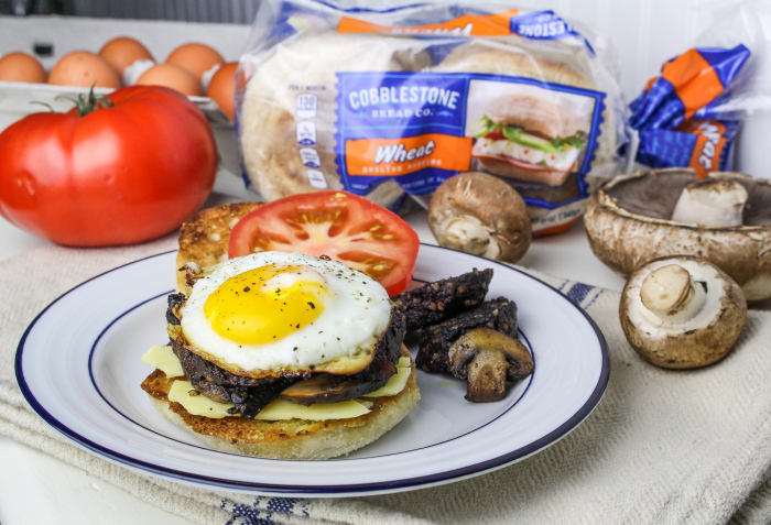 Full English Breakfast Sandwich with CBC English Muffins