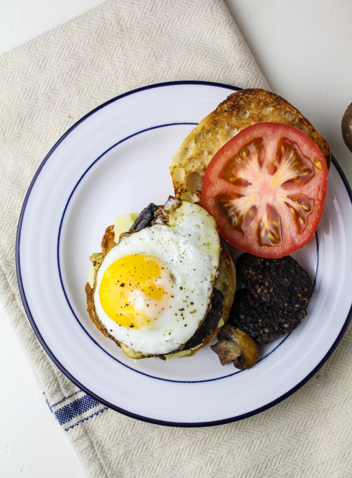 Full English Breakfast Sandwich with CBC English Muffins