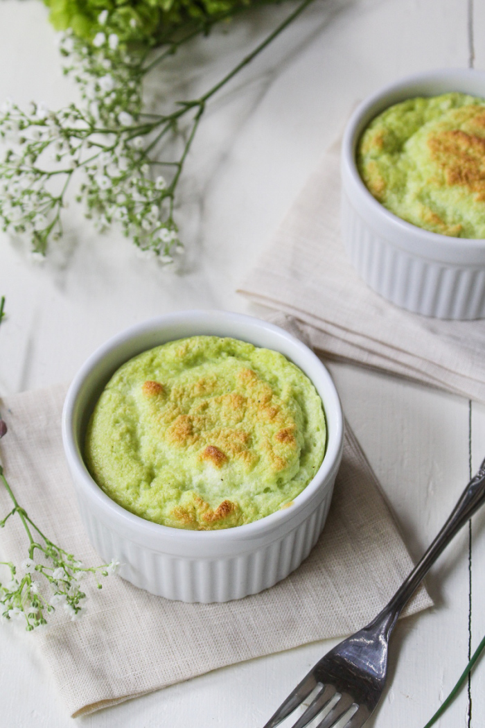 That Pale Green Moment // Asparagus, Leek, and Goat Cheese Souffles