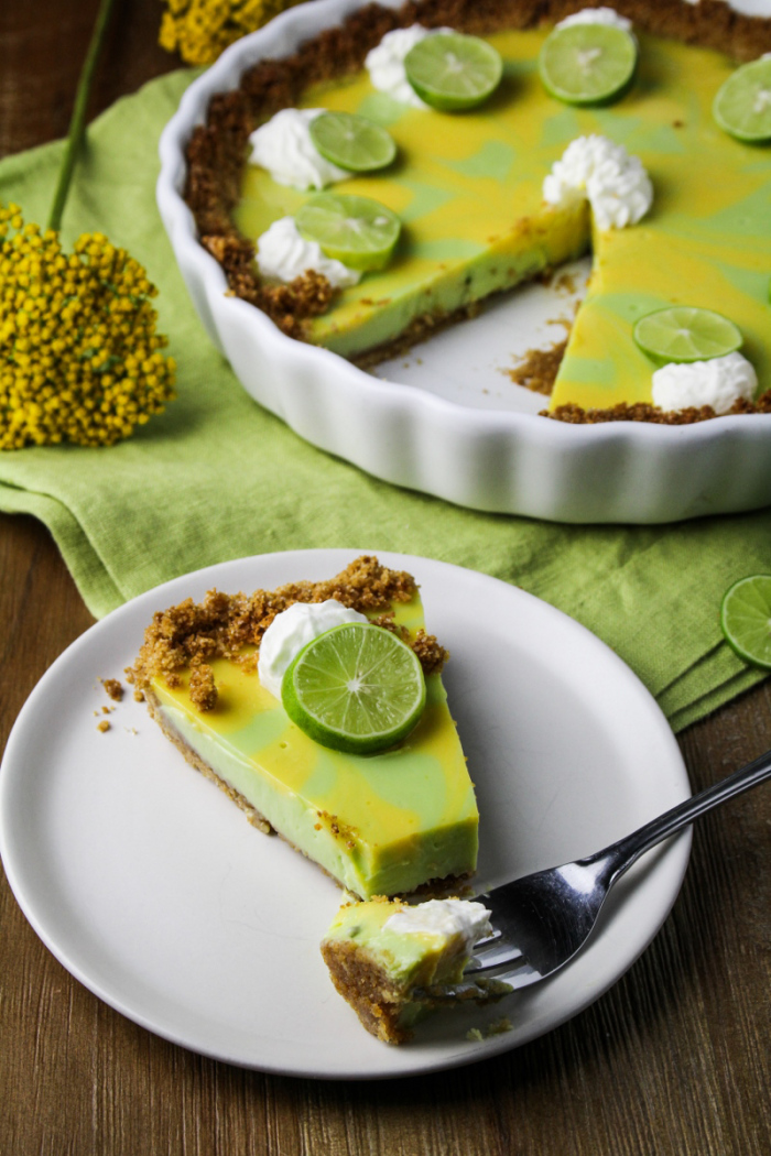 Another Year, Another Birthday // Key Lime and Meyer Lemon Swirl Pie