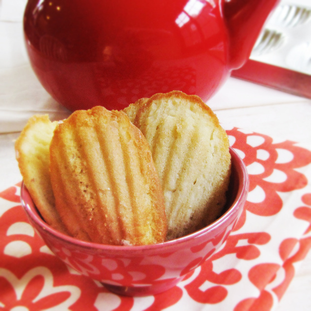 Apple and Honey Madeleines