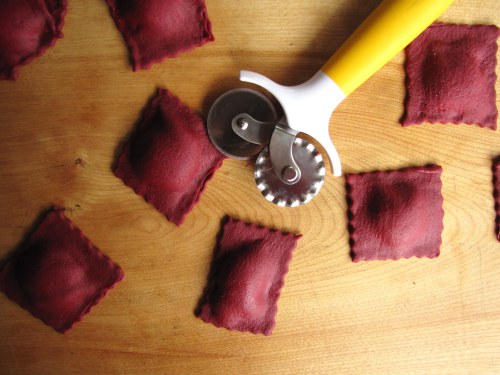 Beet Ravioli