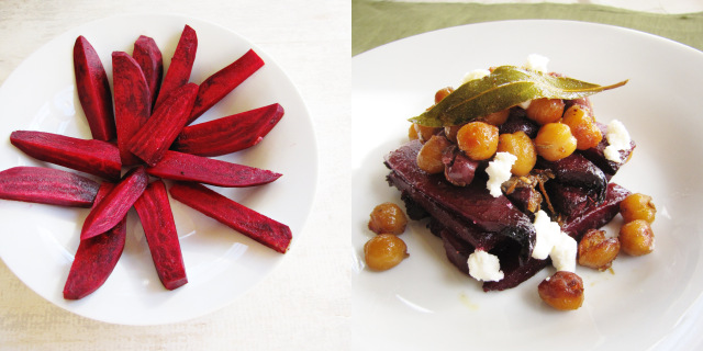 Beet and Chickpea Salad