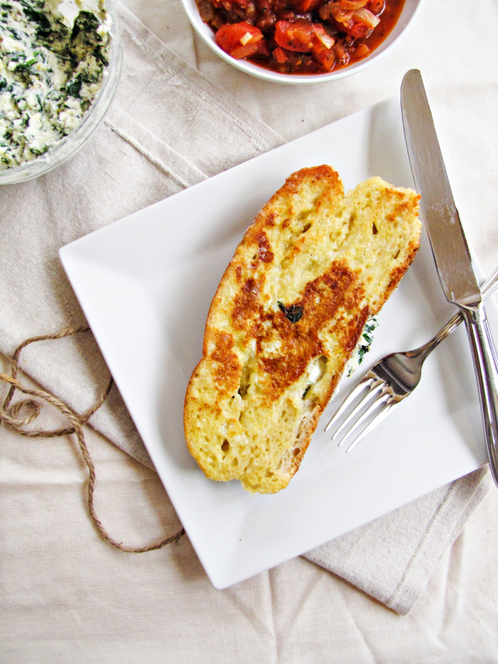 Book Club: Breakfast for Dinner // Italian-Style Stuffed French Toast