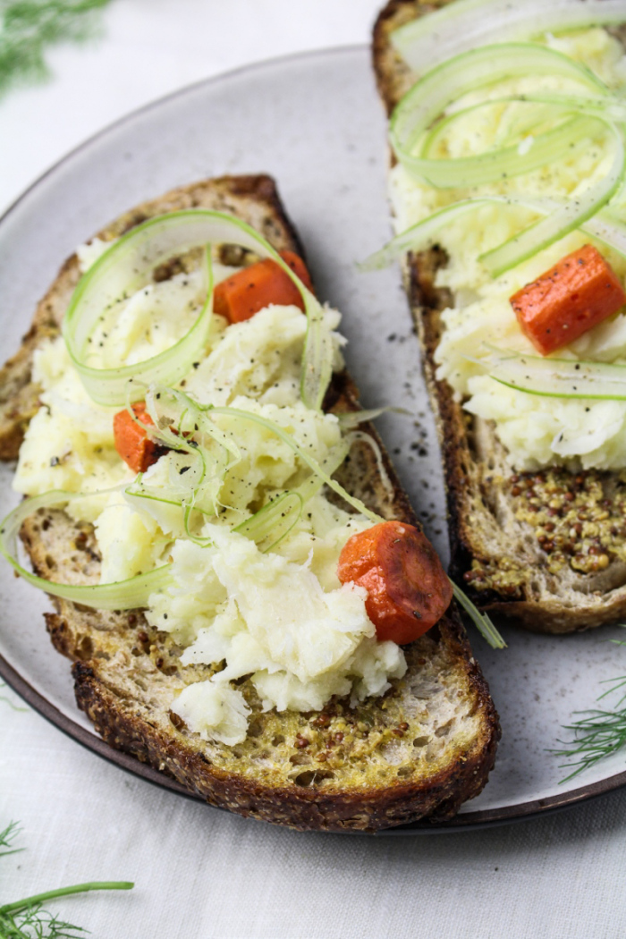 Book Club: North, The New Nordic Cuisine of Iceland // Bacalo Potatoes with Carrots and Fennel