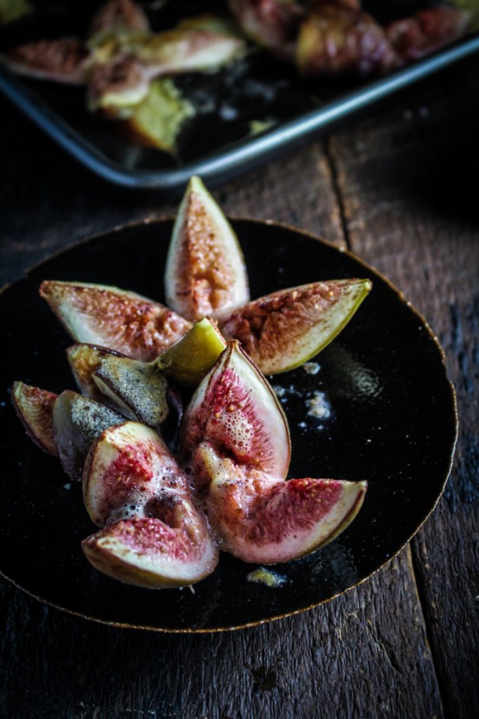 Book Club: Revolutionary French Cooking // Cinnamon and Honey-Baked Figs with Sweet Ginger Slices