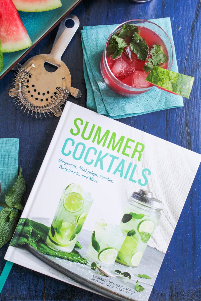 Book Club: Summer Cocktails // Watermelon Pisco Refresher