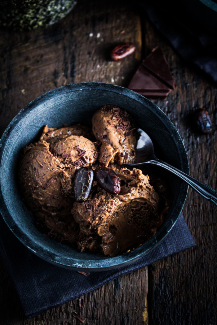 Book Club: Yucatan, Recipes from a Culinary Expedition // Mayan Chocolate Frozen Custard