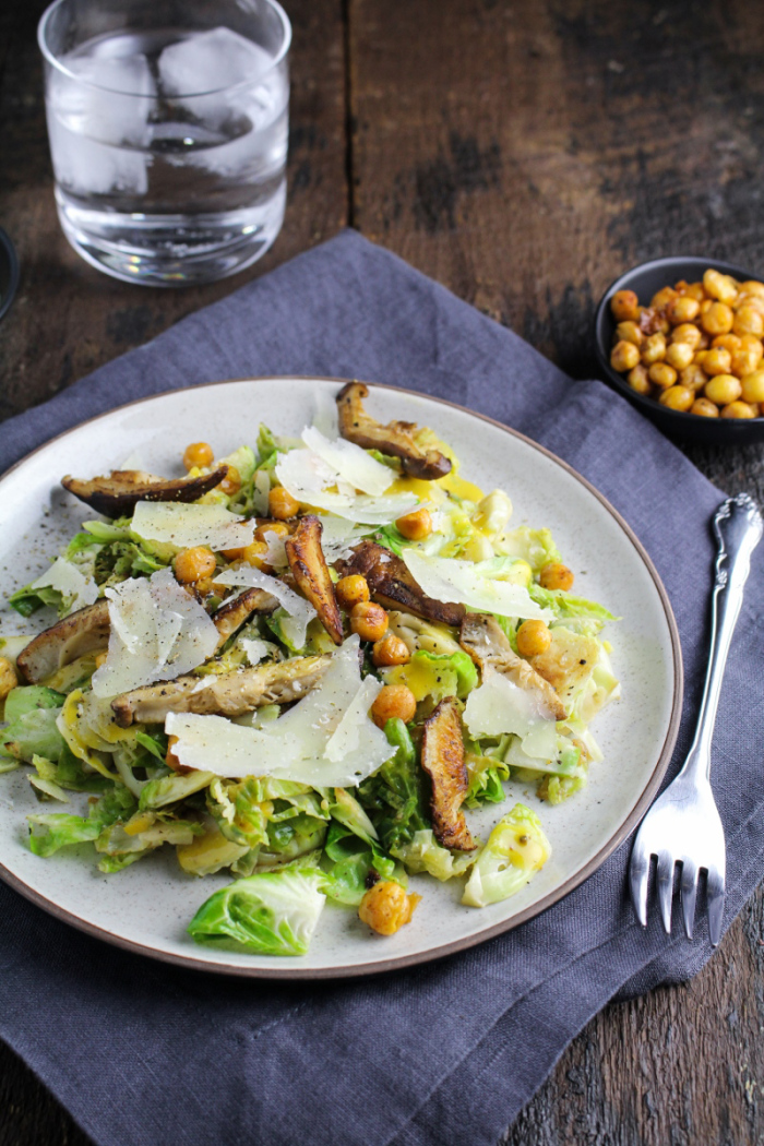 Brussels Sprout Caesar Salad