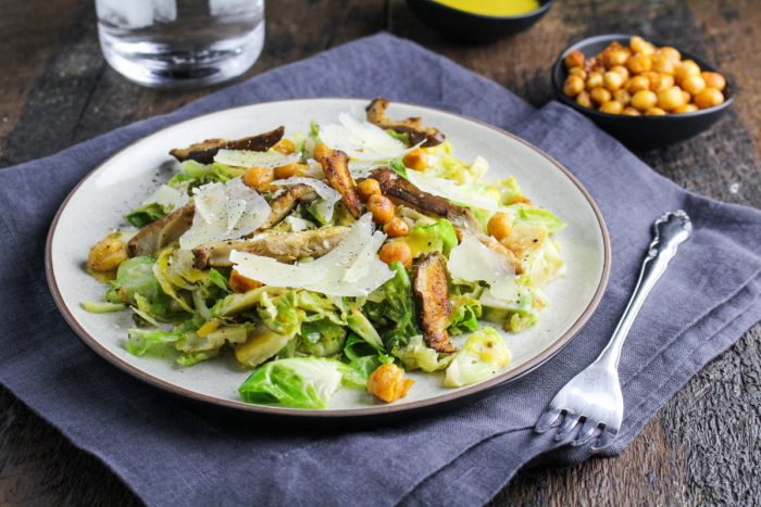 Brussels Sprout Caesar Salad
