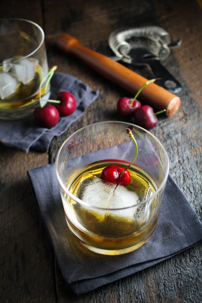 Cherry-Chocolate Bourbon Soda