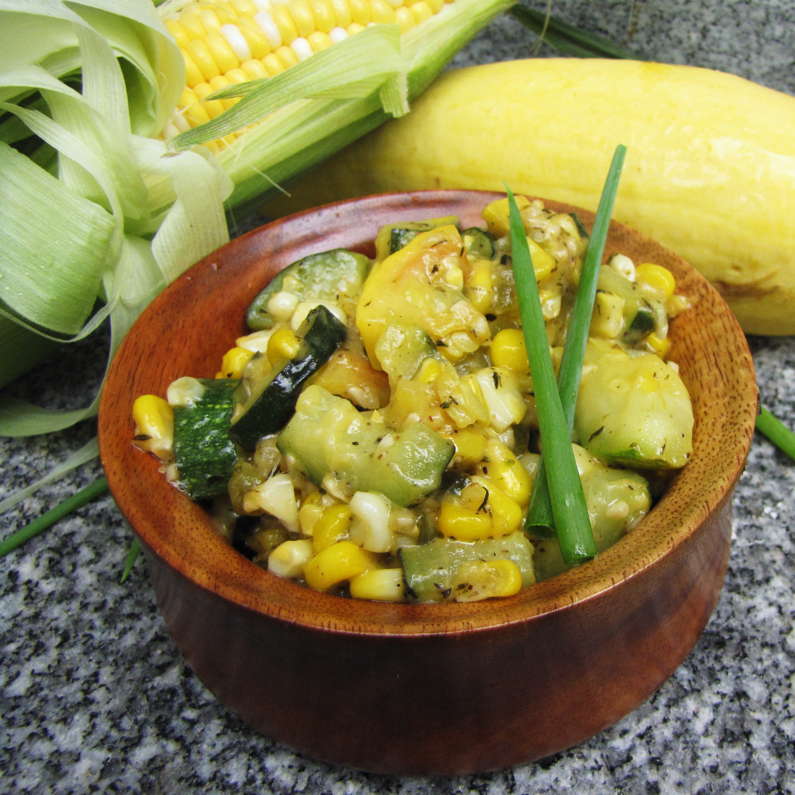 Calabacitas – Cheesy Corn and Zucchini Salad - Dining and Cooking
