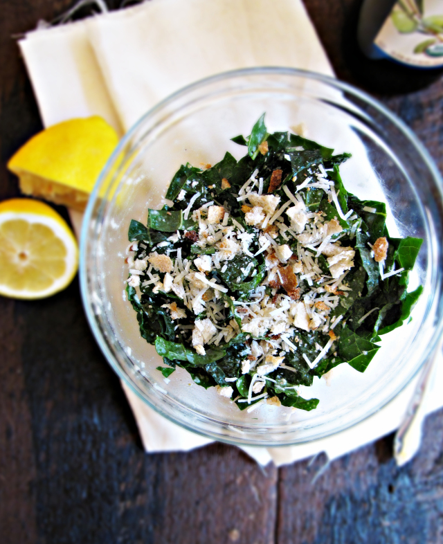 Greatist Collaboration: Raw Kale and Pecorino Salad