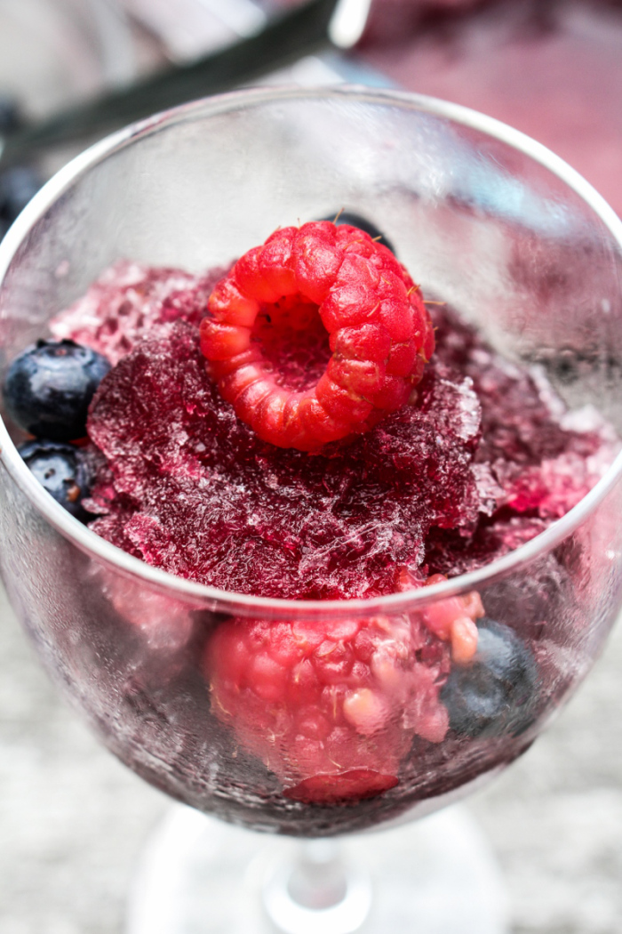 Happy 4th of July! // Berry Sangria Slushies