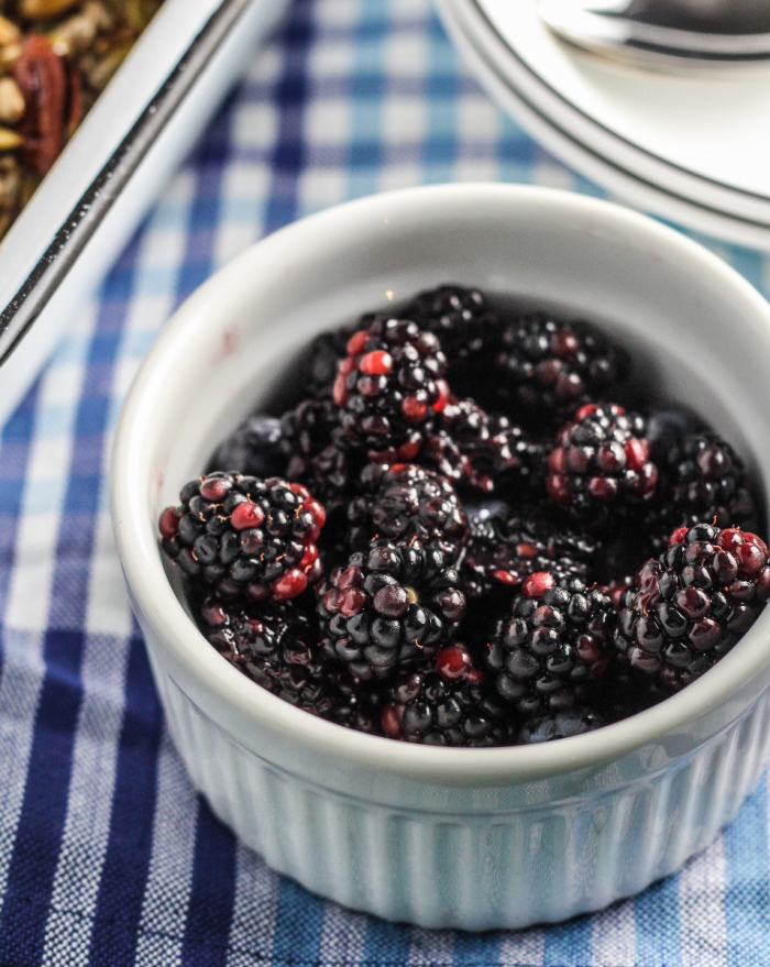 Hectic Times // Baked Blackberry Oatmeal