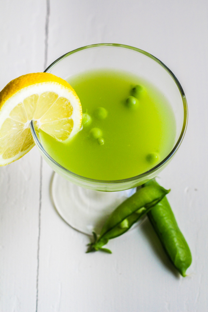 Ingredient of the Week: English Peas // Green Pea Rum Cooler