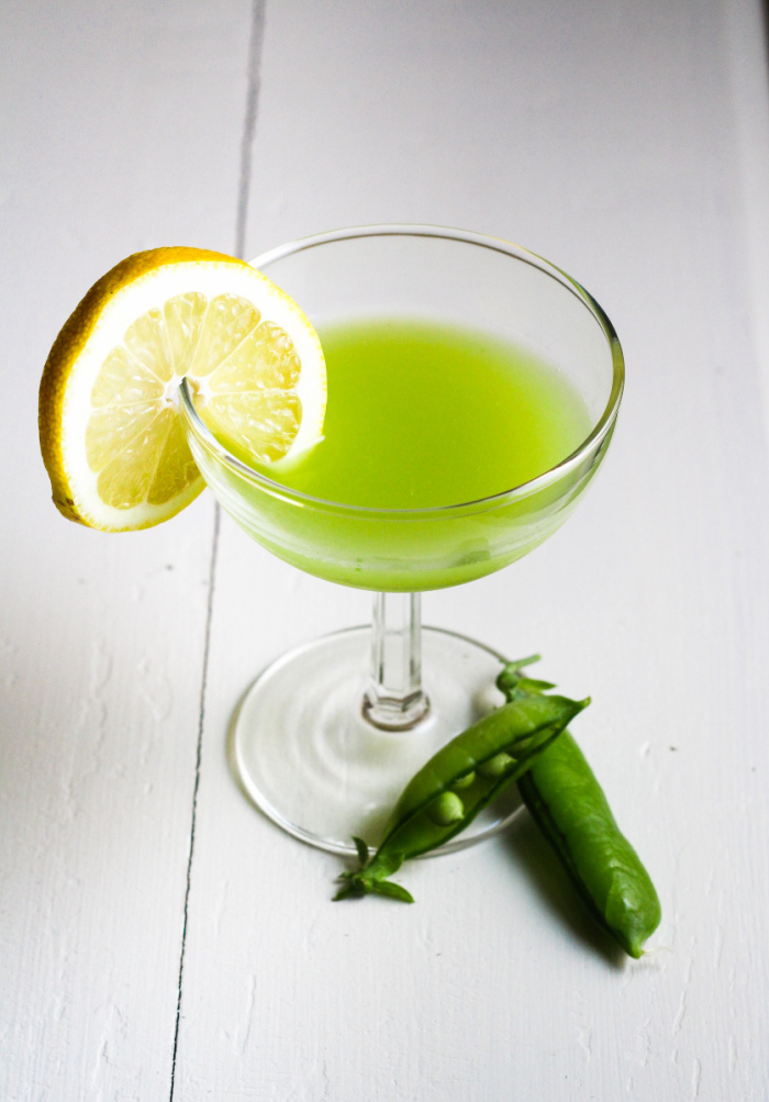Ingredient of the Week: English Peas // Green Pea Rum Cooler