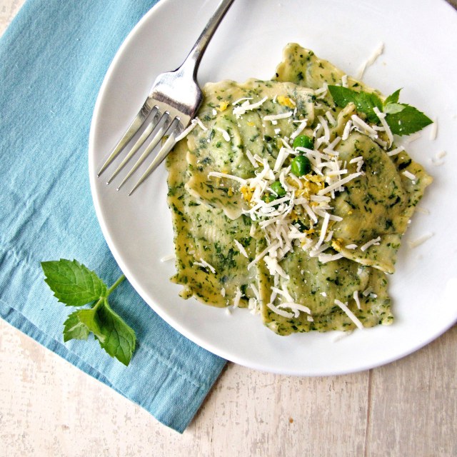 Mint Ravioli