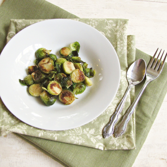 Quinoa and Brussel Sprout Primavera