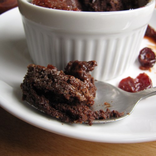 RD #3 - Spicy Cherry-Chocolate Souffles