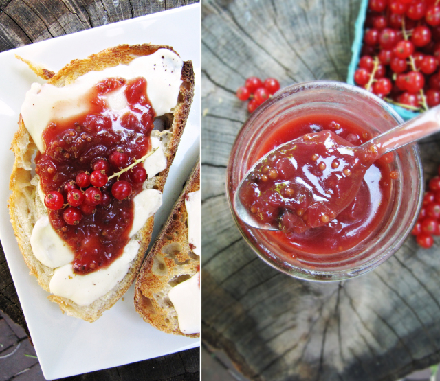 Red Currants, Two Ways