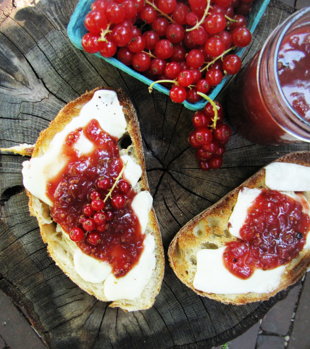 Red Currants, Two Ways