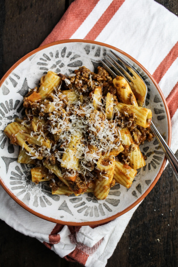 Rigatoni Bolognese