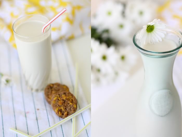 Almond Milk and Cookies
