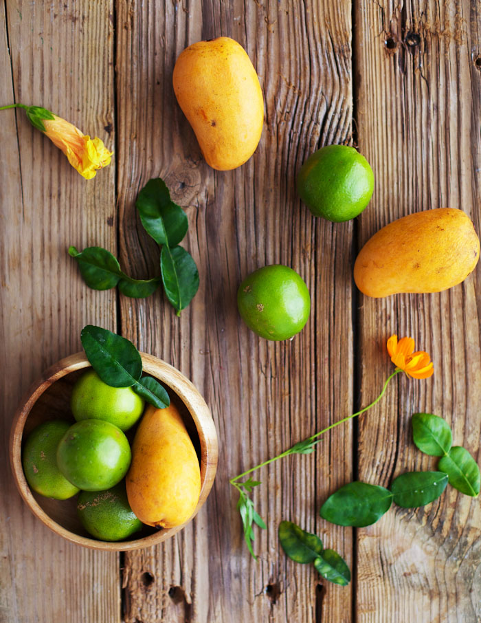 Kaffir Lime Mango Ice-Cream