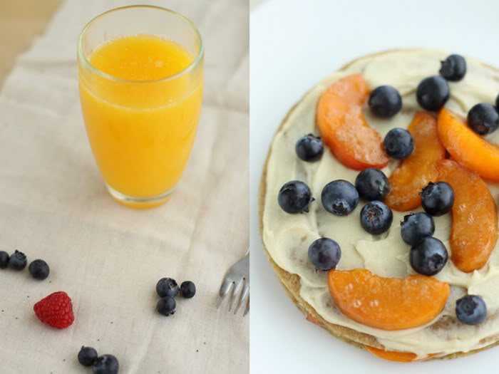 Raw Honey Maca Pancakes, a Weekend Breakfast