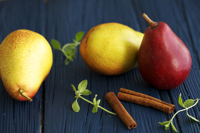 Rooibos Poached Pear Tart