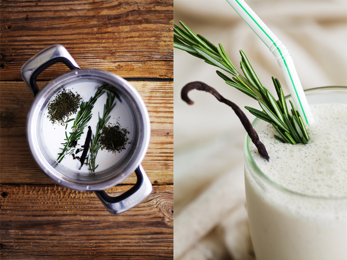 Rosemary Hot White Chocolate, Milkshake and a Giveaway