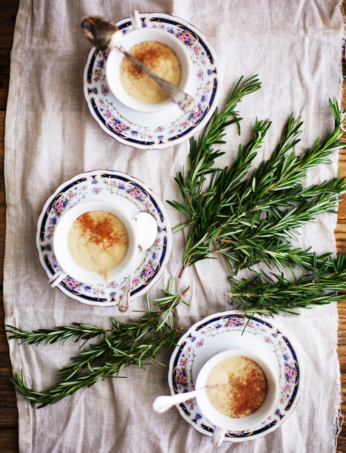 Rosemary Hot White Chocolate, Milkshake and a Giveaway