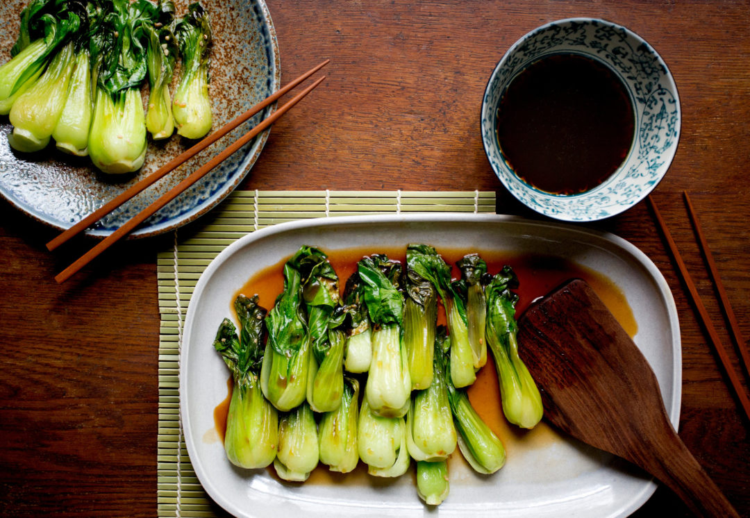 Baby Bok Choy With Oyster Sauce