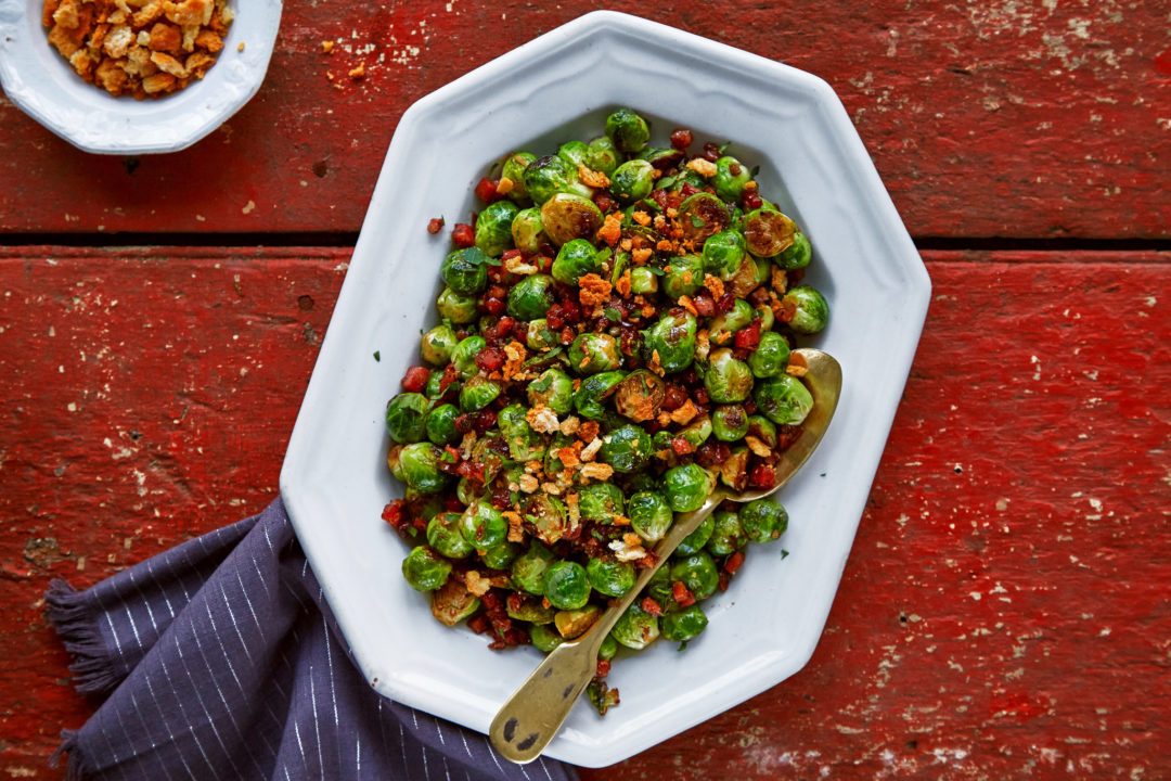 Brussels Sprouts With Pancetta