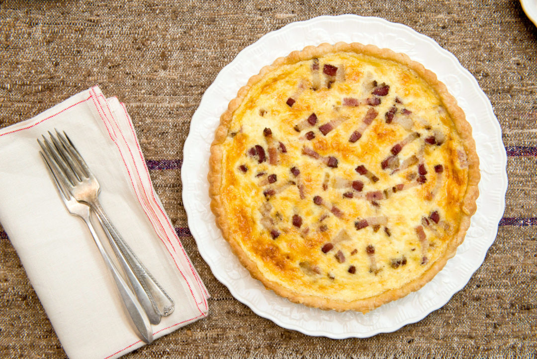 Classic Bacon and Egg Quiche