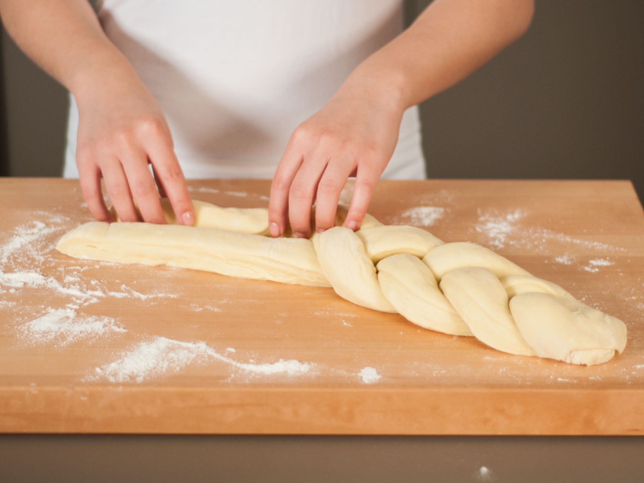 Braided Easter bread