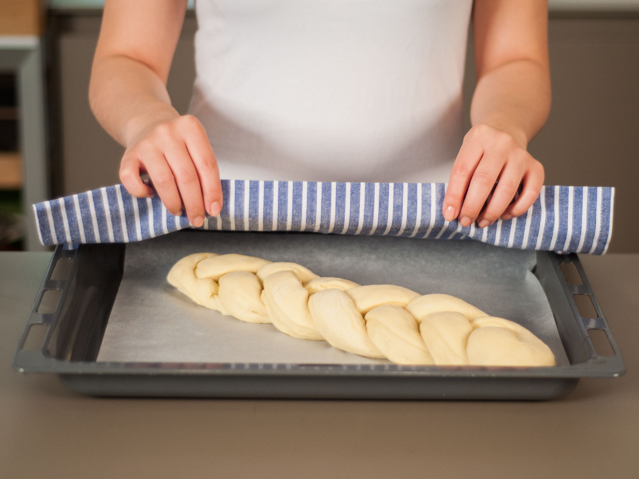 Braided Easter bread