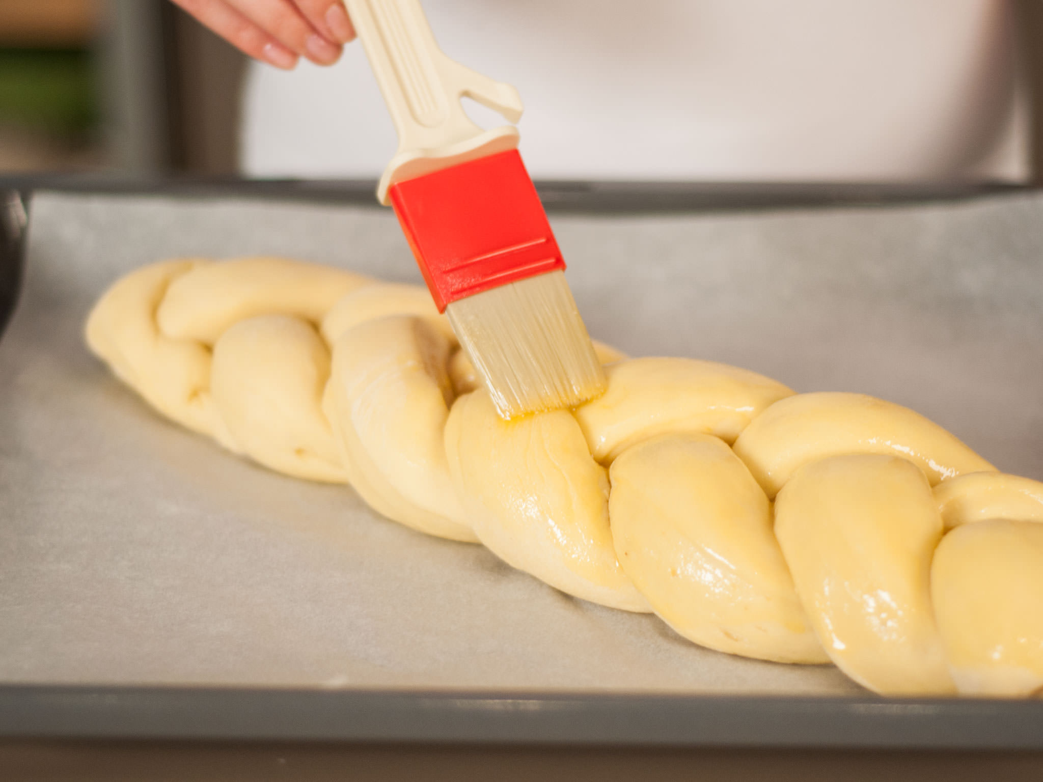 Braided Easter bread