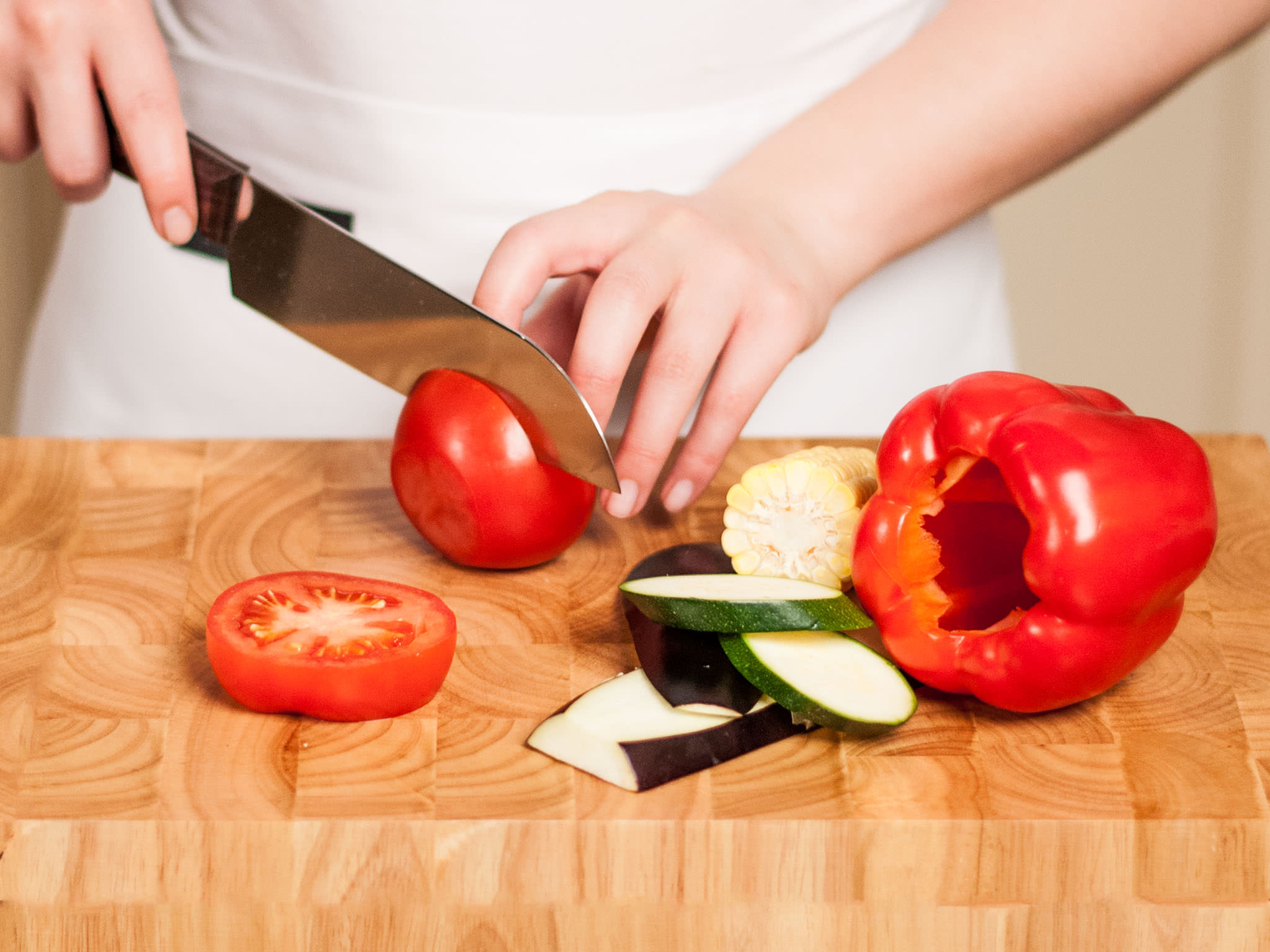 Grilled vegetable platter