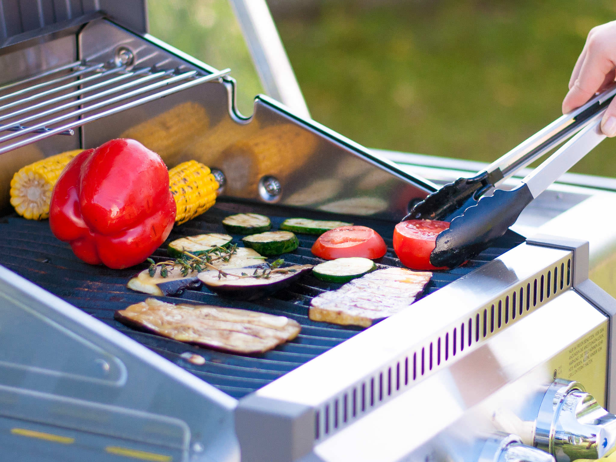 Grilled vegetable platter