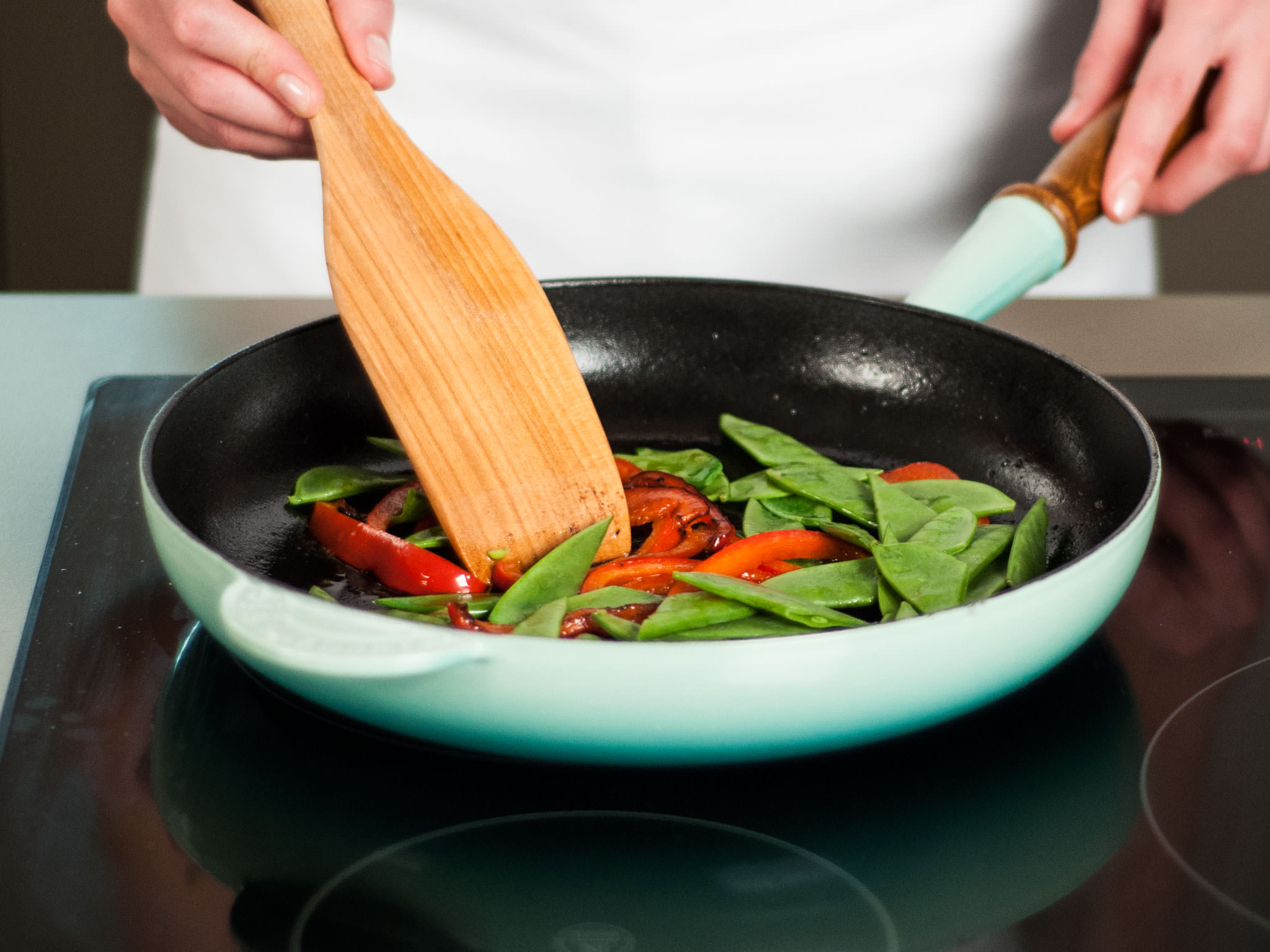 Tofu stir fry with rice