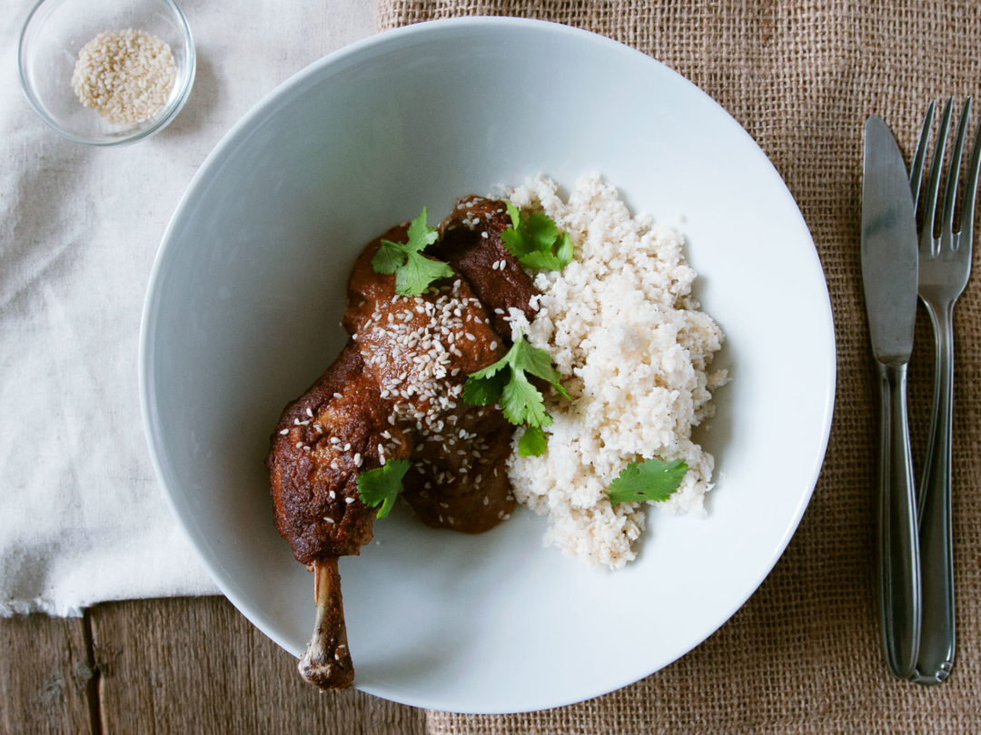 Mexican mole chicken