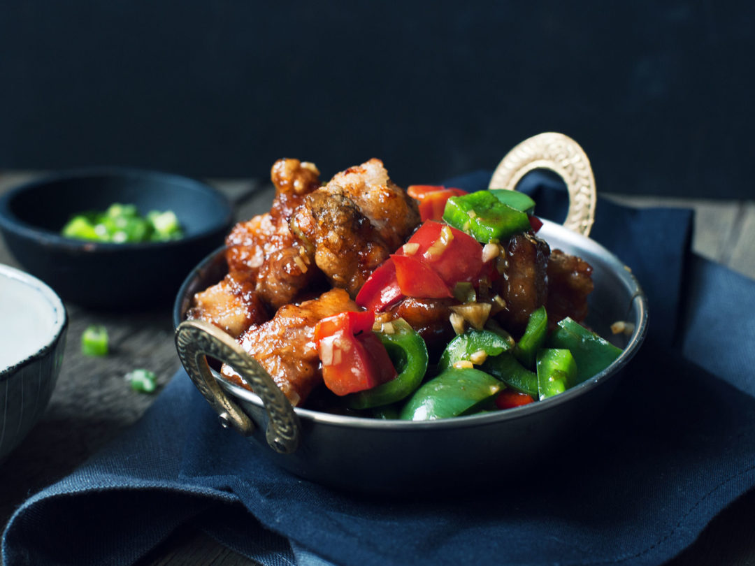 Sweet and sour pork ribs