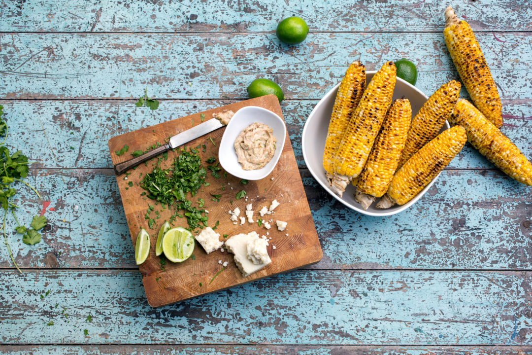 Grilled Corn With Cheese, Lime and Chile (Elote)
