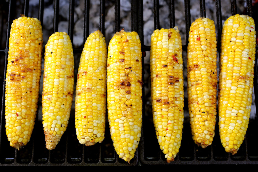 Grilled Corn with Chile Butter