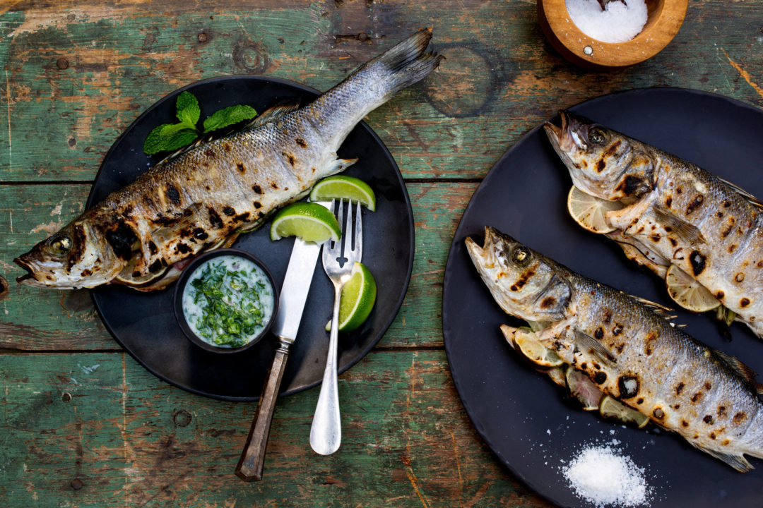 Grilled Whole Fish With Lemongrass, Chiles and Coconut